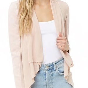 Fauz suede blazer